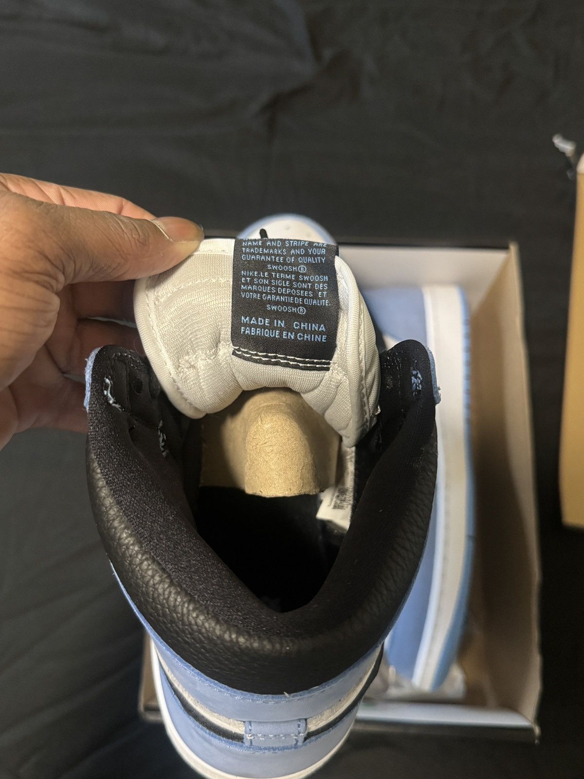 Jordan Brand Jordan 1 University Blue Size US 9.5 / EU 42-43 - 12 Thumbnail