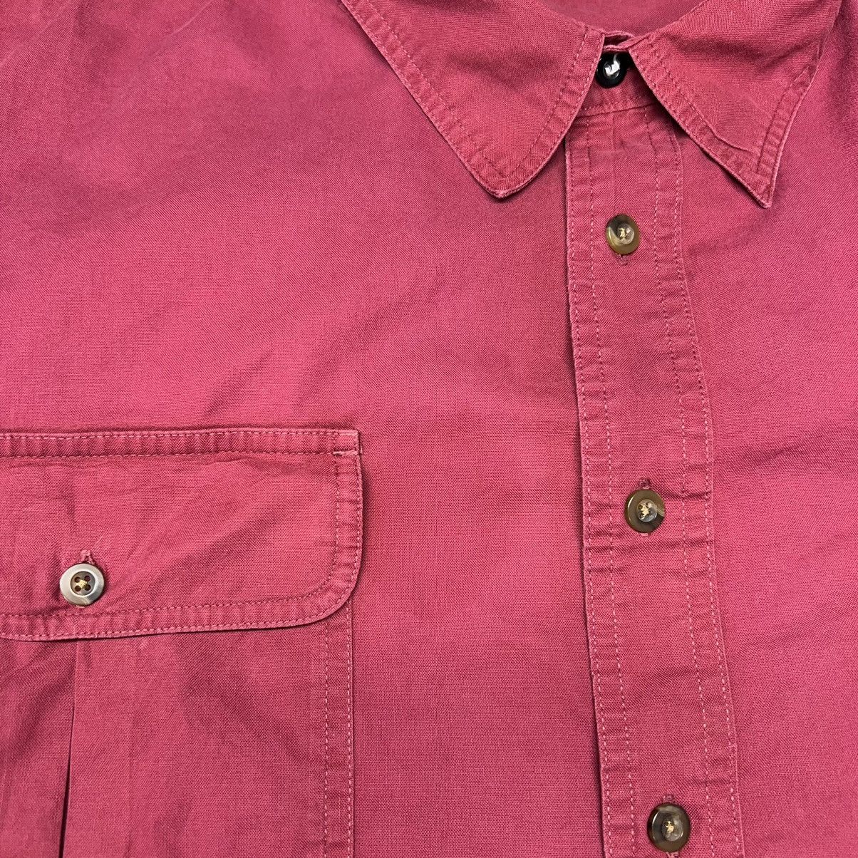 Cabelas Cabelas Button Up Shirt Red Long Sleeve Button Outdoor Gear Size US XXL / EU 58 / 5 - 6 Thumbnail