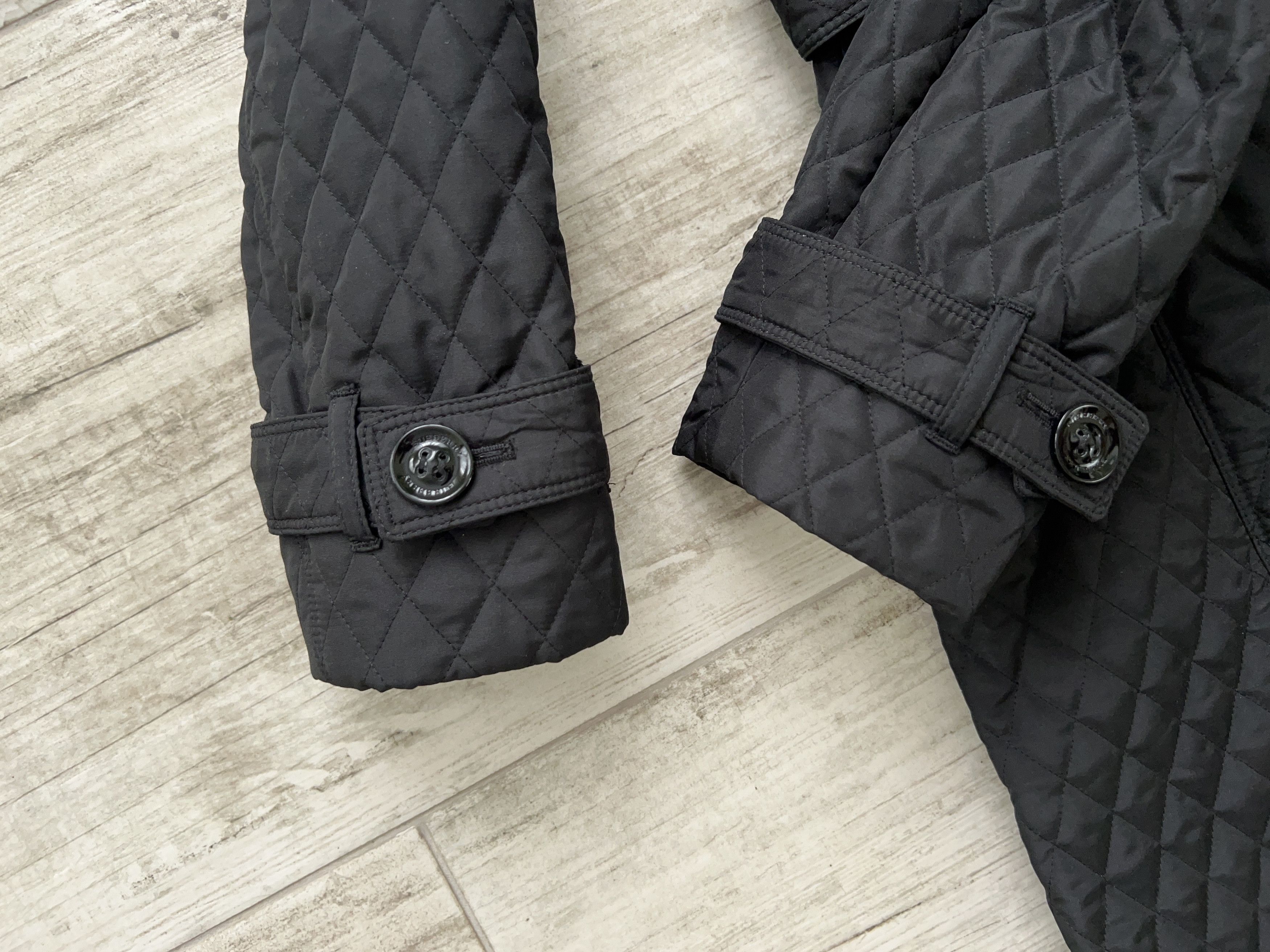 Burberry Womens Burberry Long Jacket Coat Quilted Black Size US 2 Size XS / US 0-2 / IT 36-38 - 4 Thumbnail