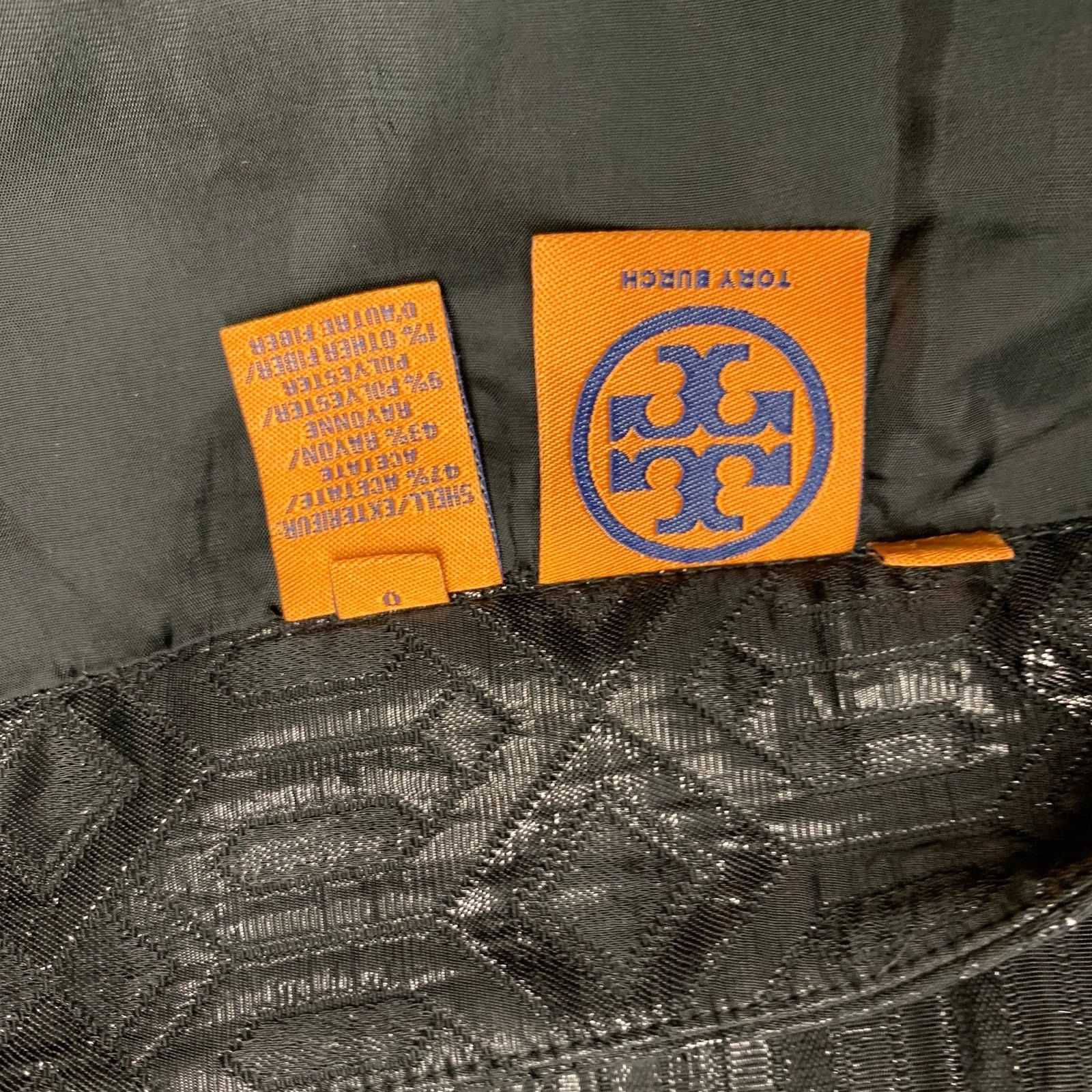 Tory Burch TORY BURCH Size 0 Black Acetate Rayon Pleated Mini Skirt Size 25" / US 0 / IT 36 - 4 Thumbnail