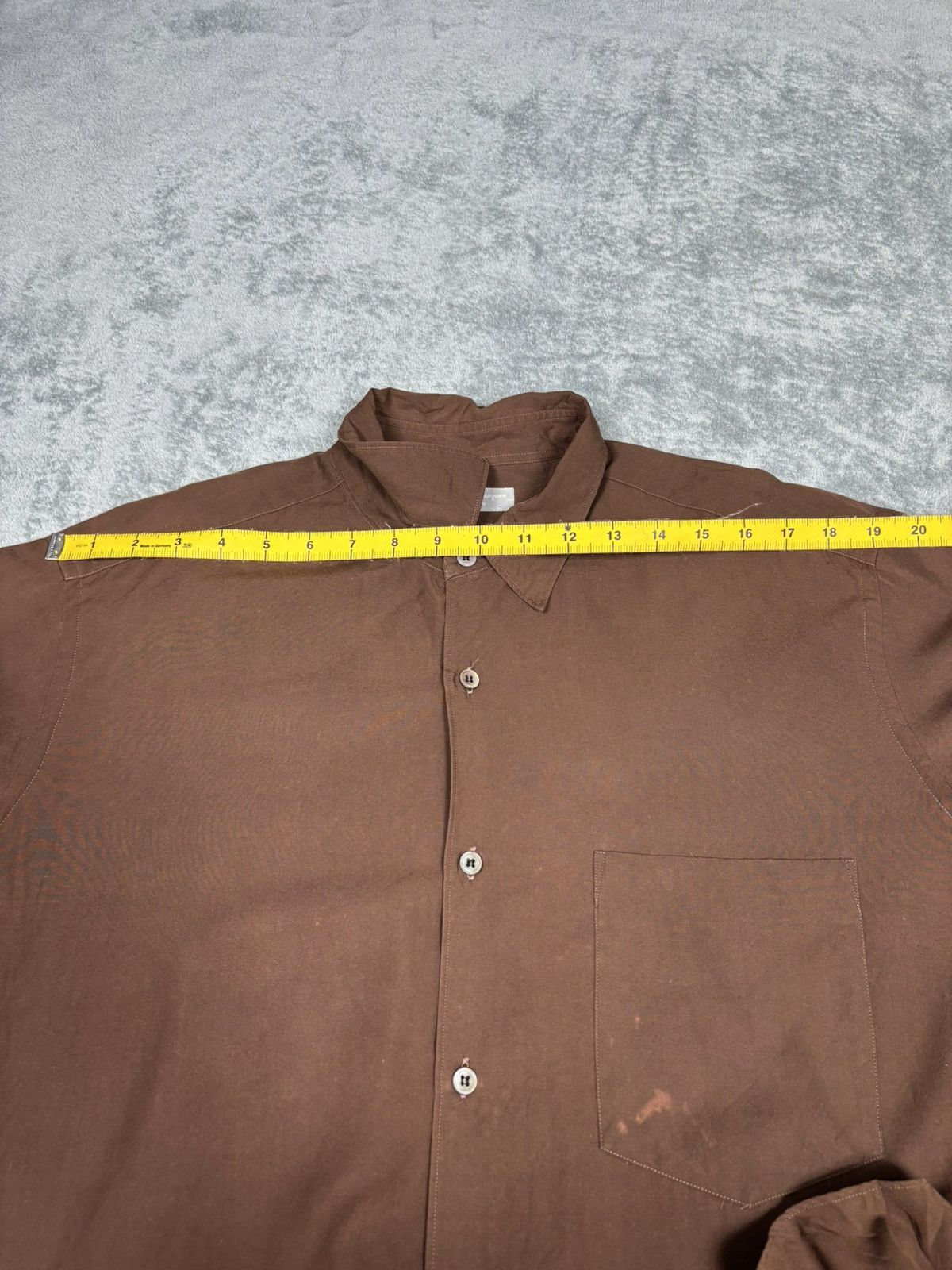 Comme des Garcons Homme Vintage 90’s Comme des Garcons Homme Rayon Shirt Size US L / EU 52-54 / 3 - 13 Thumbnail