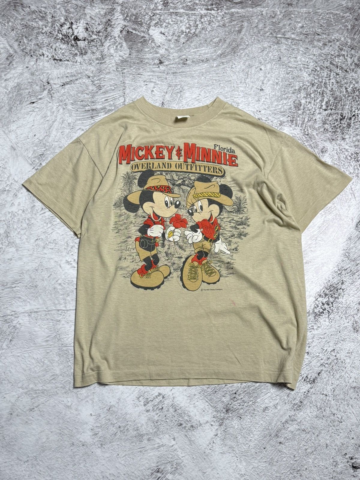 Disney 80's Mickey Mouse T-shirt vintage Size US XL / EU 56 / 4 - 1 Thumbnail