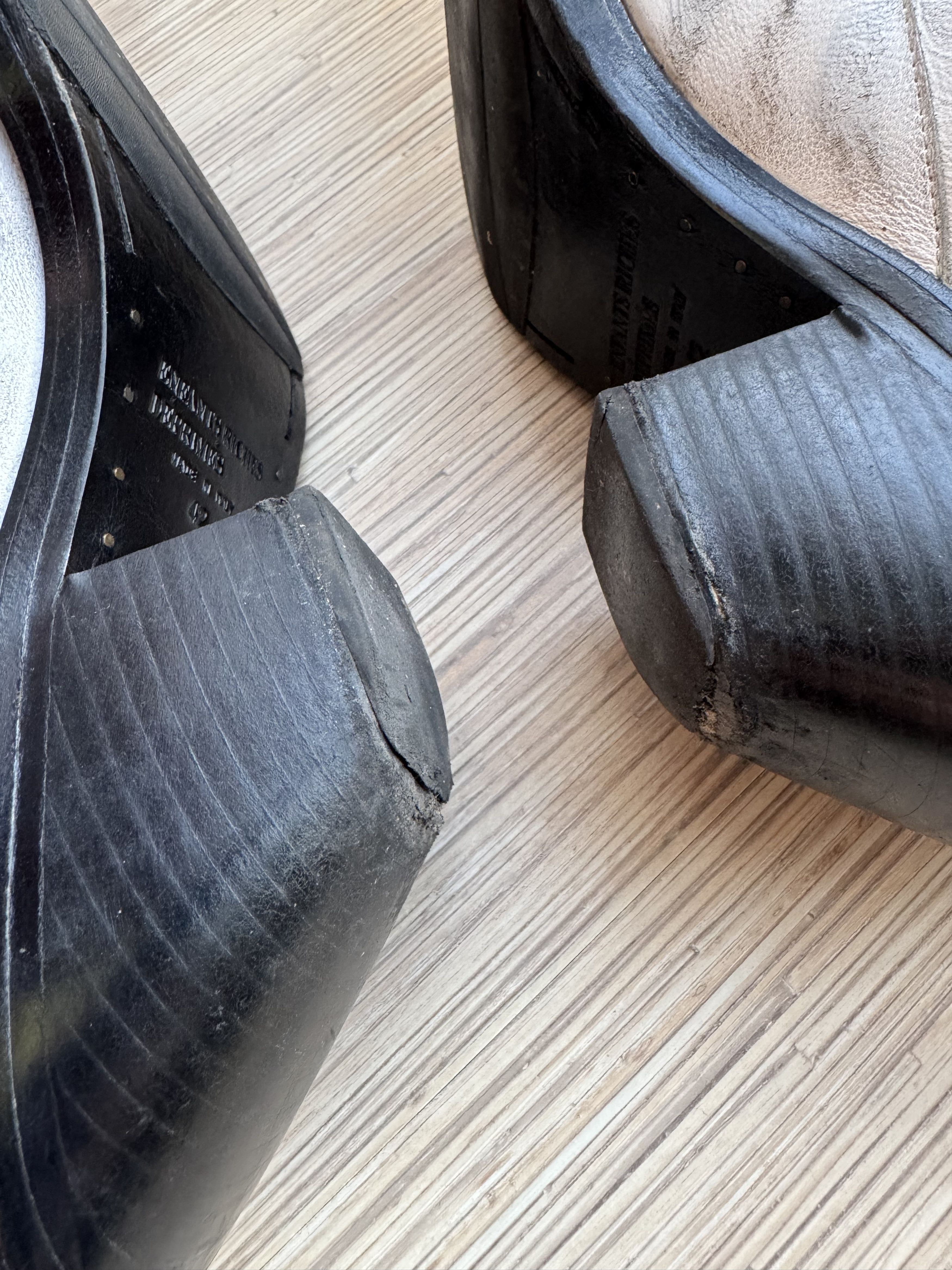 Enfants Riches Deprimes Enfants Riches Deprimes Midnight Cowboy Boots Worn Out White Size US 9 / EU 42 - 9 Thumbnail