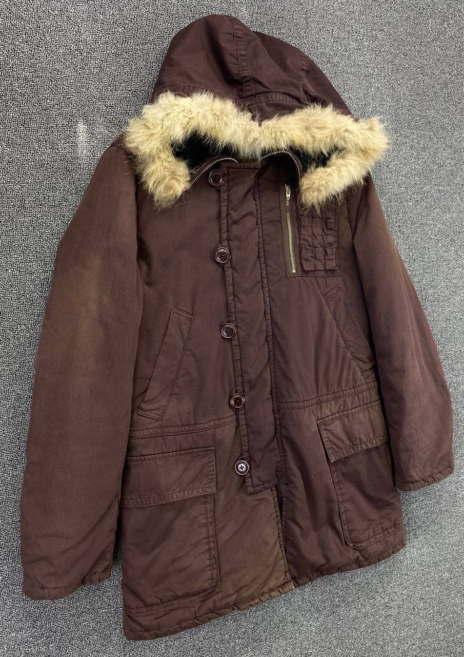 Issey Miyake Vintage Issey Miyake Sunaokuwahara Fur Hoodie Jacket Size M / US 6-8 / IT 42-44 - 2 Thumbnail
