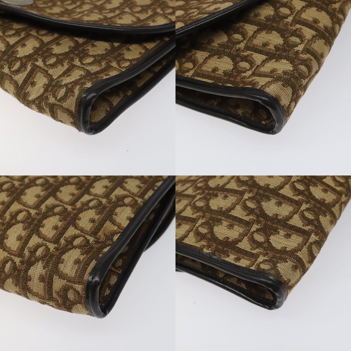 Dior DIOR Trotter Canvas Shoulder Bag Brown Size ONE SIZE - 10 Thumbnail