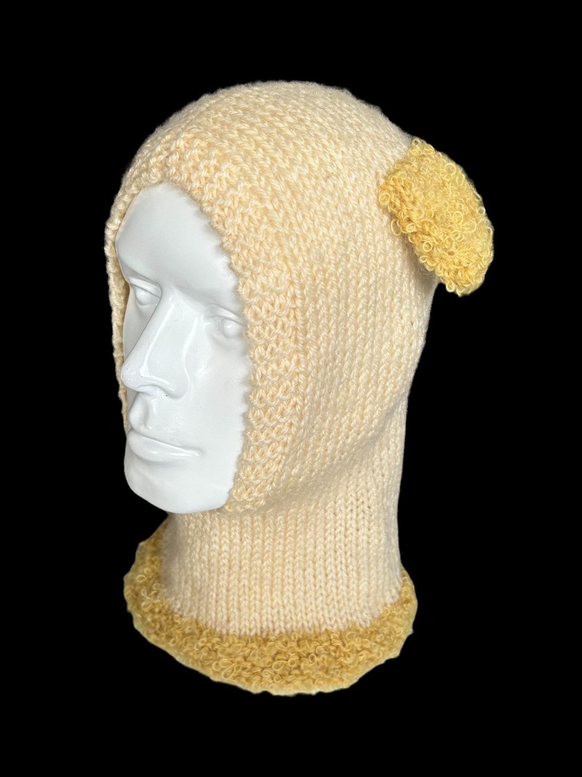 Japanese Brand × Kapital × Vintage Balaclava Masked Bunny Devil Knitted Beanie Rare🎌☠️☠️ Size ONE SIZE - 2 Thumbnail