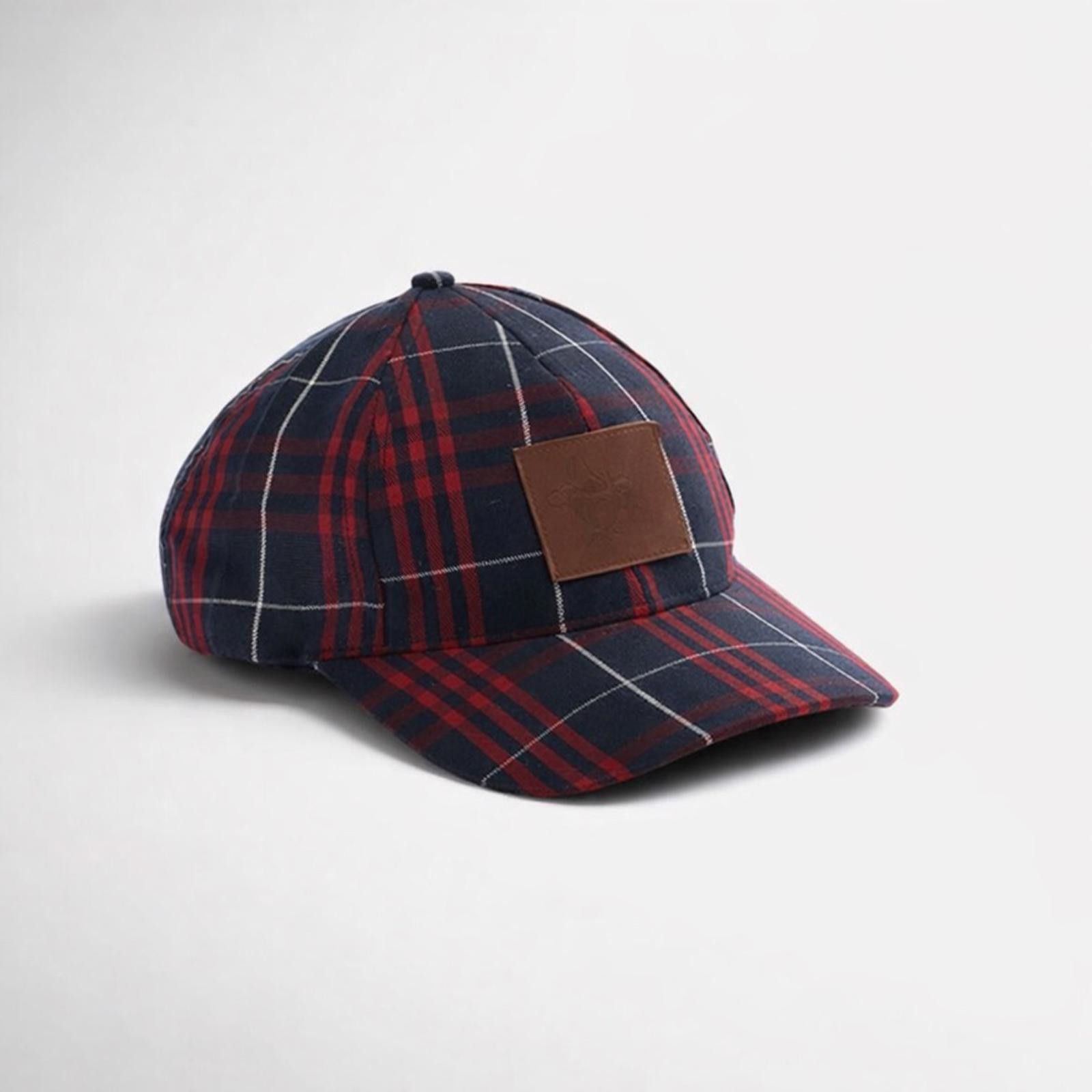 Other Love Your Melon Blue Plaid Baseball Cap OS Size ONE SIZE - 1 Preview