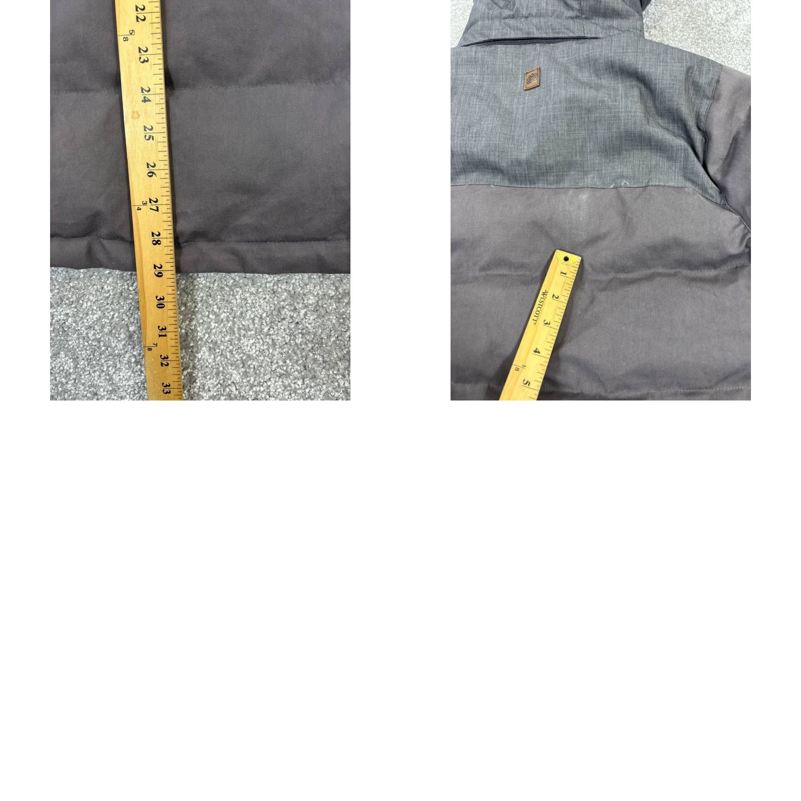 Vintage Sherpa Jacket Womens Small Purple Gray Down Insulated Full Zip Puffer Size S / US 4 / IT 40 - 8 Thumbnail