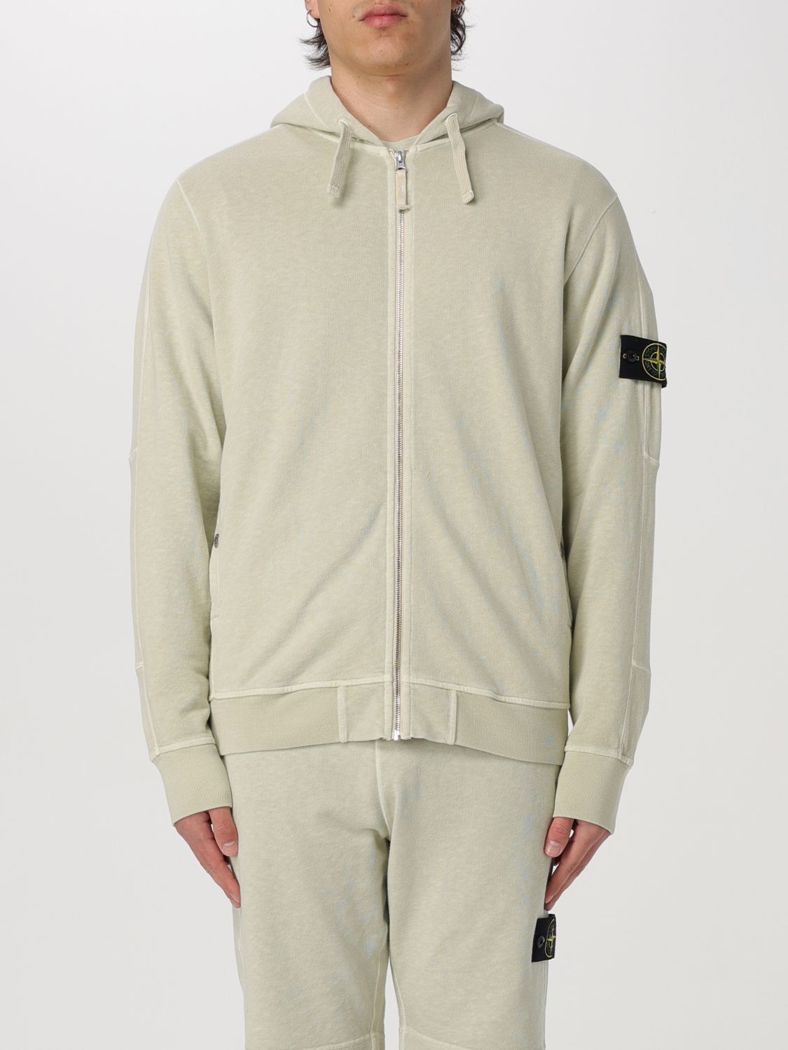 image of Stone Island Sweatshirt Men Pistachio (Size 2XL)