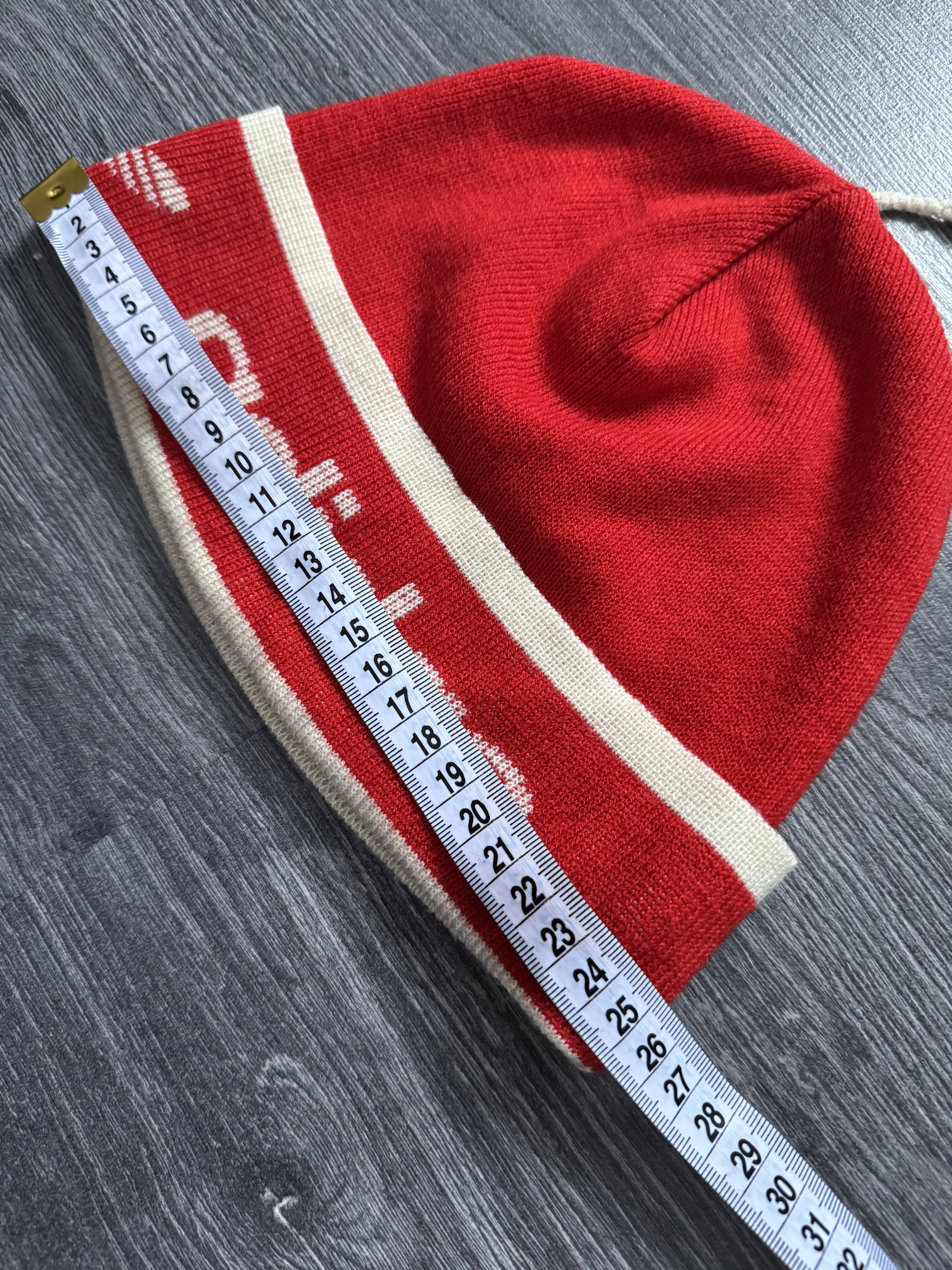 Adidas Vintage 70s - 80s Adidas West Germany Beanie Wool Hat Size ONE SIZE - 5 Thumbnail