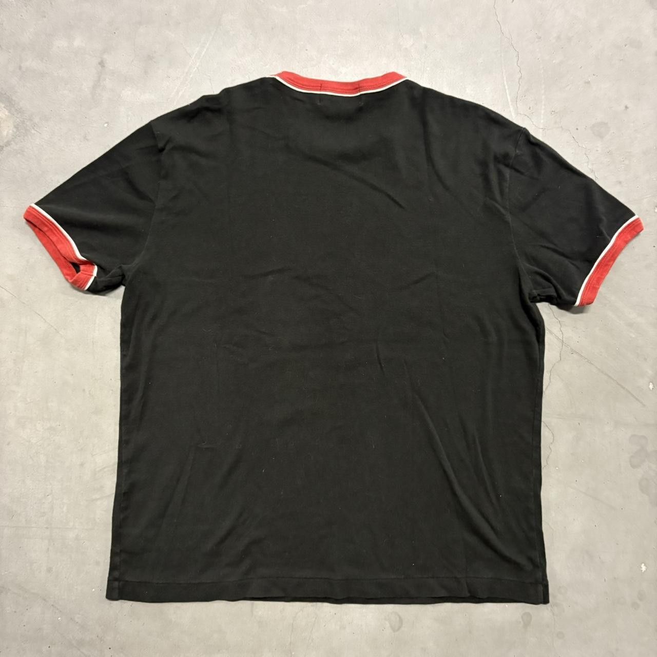 Polo Ralph Lauren Crazy Vintage Y2K/2000s Black Polo Ralph Lauren Polo Sport Black Tee! Size US L / EU 52-54 / 3 - 3 Thumbnail