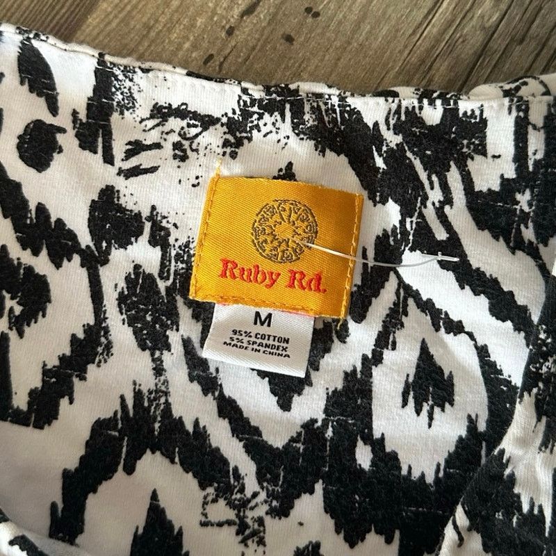Other ruby rd black and white abstract long sleeve shirt Size M / US 6-8 / IT 42-44 - 3 Thumbnail