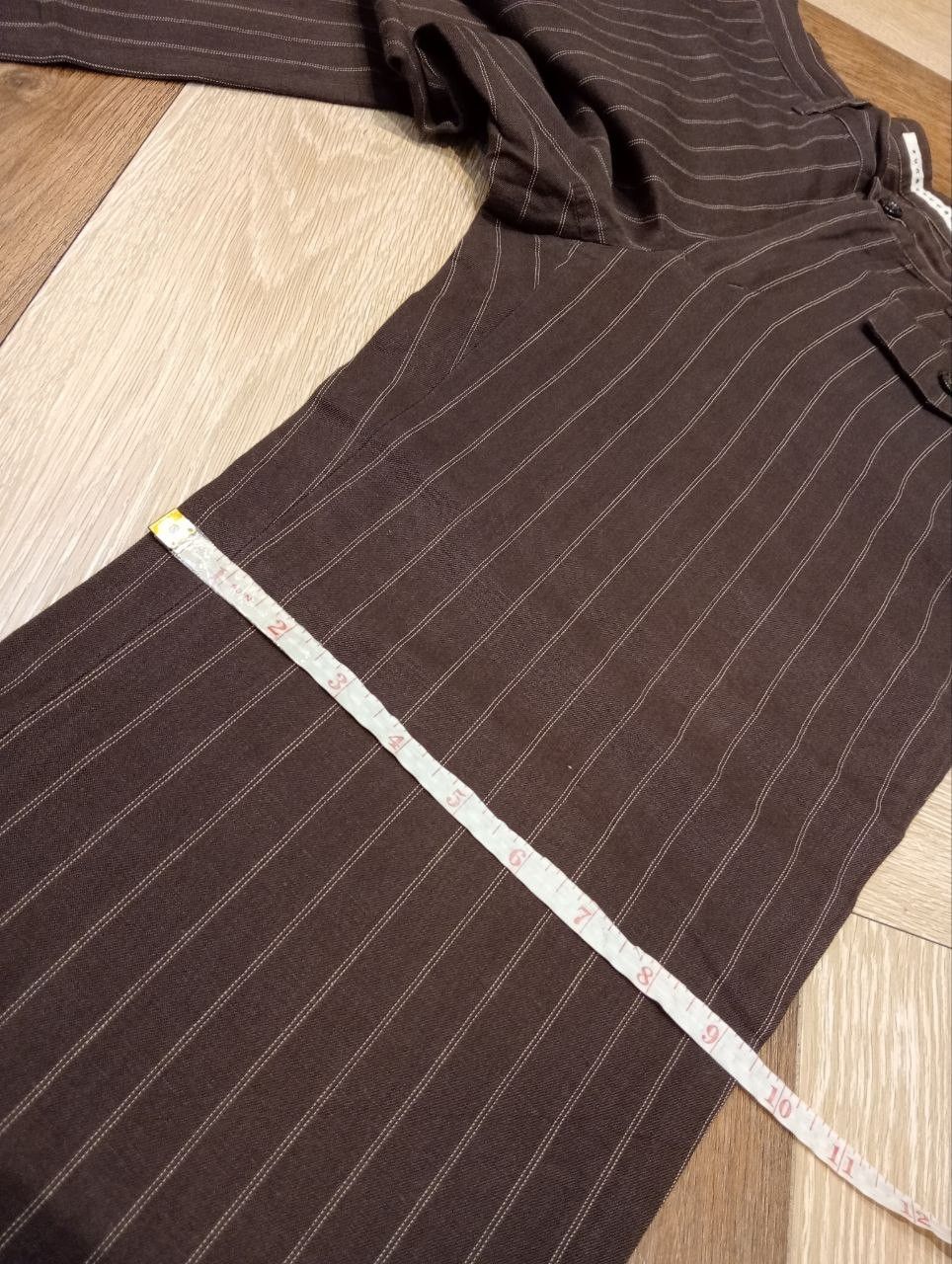 Issey Miyake VINTAGE SUNAOKUWAHARA ISSEY MIYAKE STRIPED PANTS Size 30" / US 8 / IT 44 - 16 Thumbnail