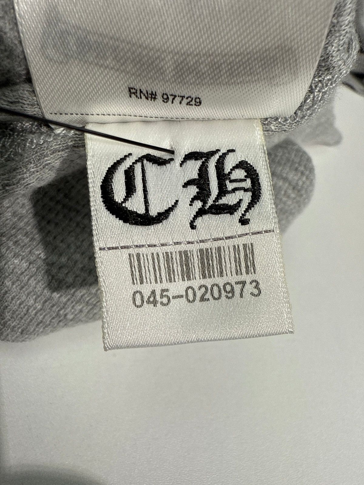 Chrome Hearts New Chrome Hearts Scroll Logo Thermal Long Sleeve Size US L / EU 52-54 / 3 - 6 Thumbnail