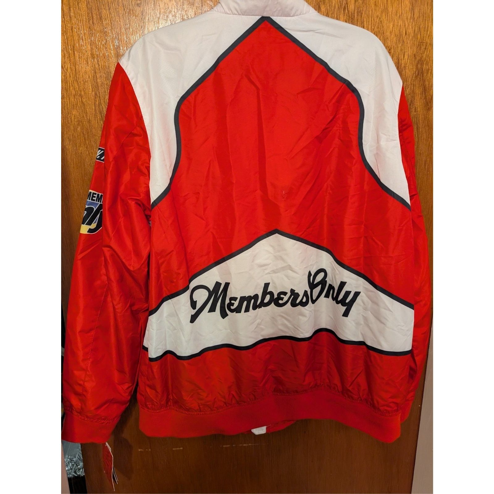 Members Only NEW MEMBERS ONLY Sport Men's Jacket Team Racing Windbreaker Size US L / EU 52-54 / 3 - 3 Thumbnail