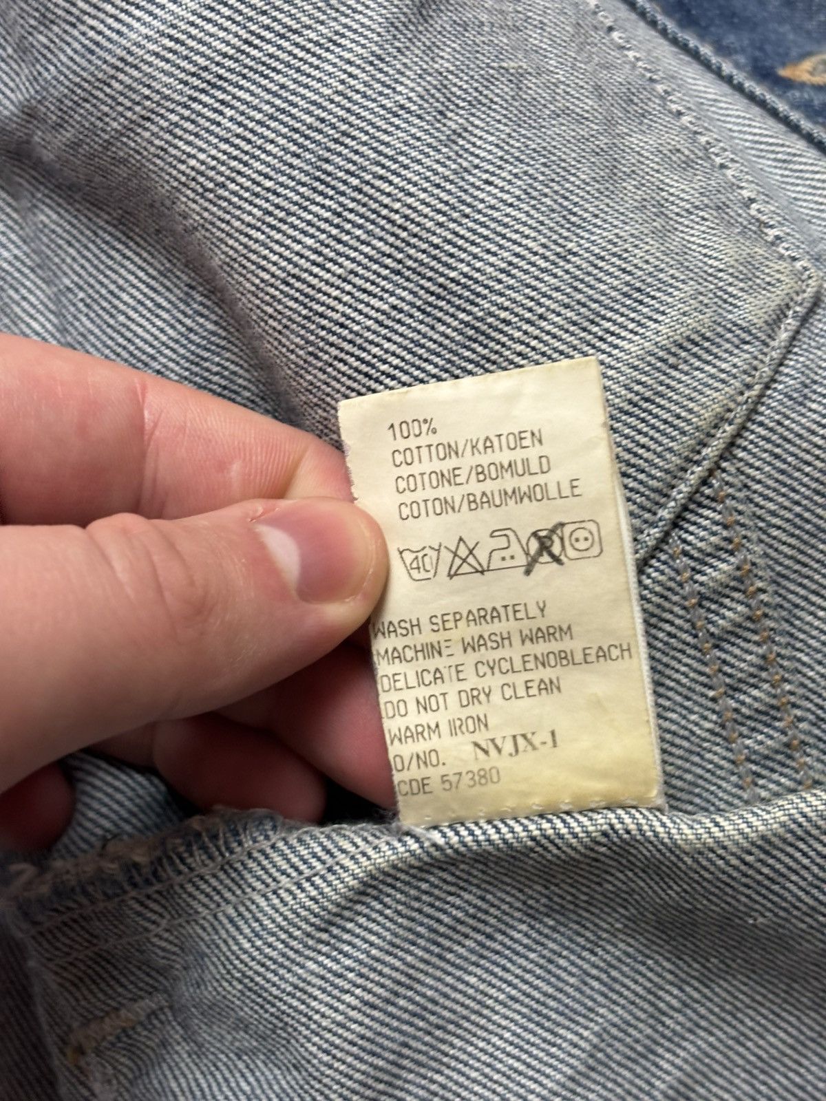 Edwin Edwin International Vintage Navajo Denim Trucker Jacket Blue Size US M / EU 48-50 / 2 - 20 Thumbnail