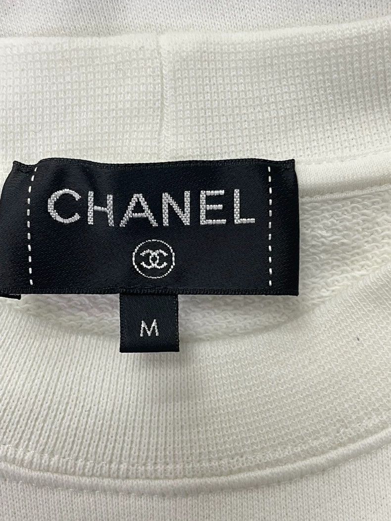 Chanel Chanel Camellia Heavy Industry Sweatshirt Size M / US 6-8 / IT 42-44 - 5 Thumbnail