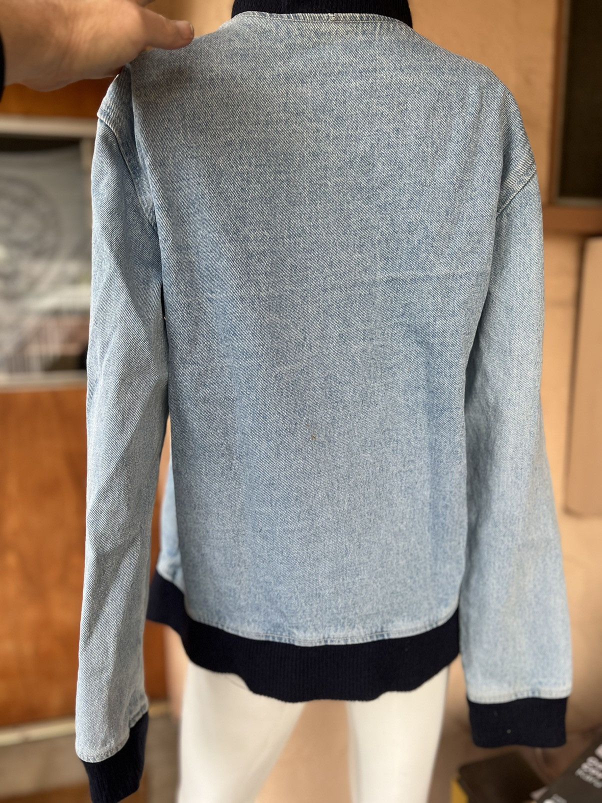 American Apparel American Apparel light blue varsity jacket S Size US S / EU 44-46 / 1 - 11 Thumbnail