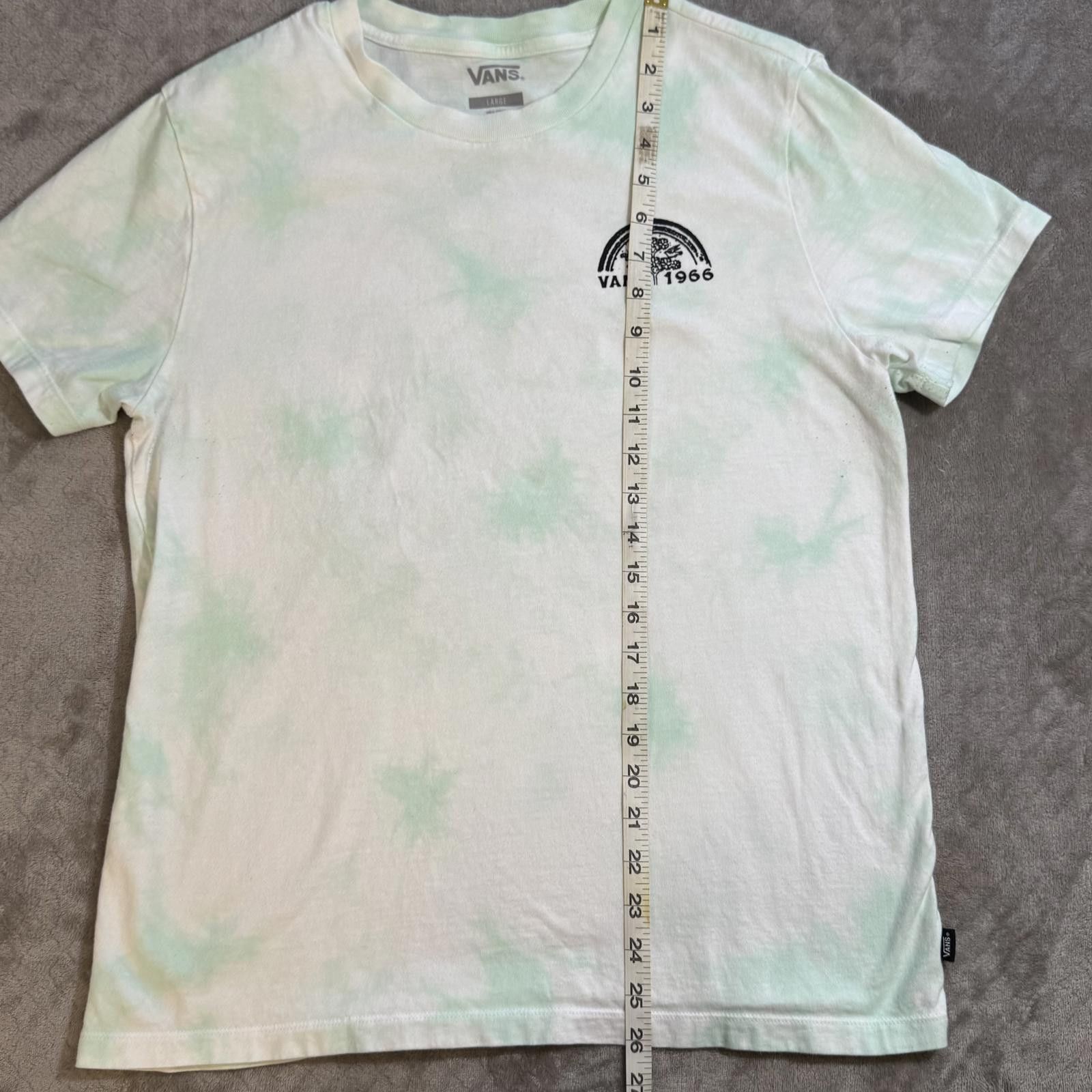 Designer Vans Everyday Rainbow Tie Dye Boyfriend T-Shirt Size L / US 10 / IT 46 - 11 Thumbnail
