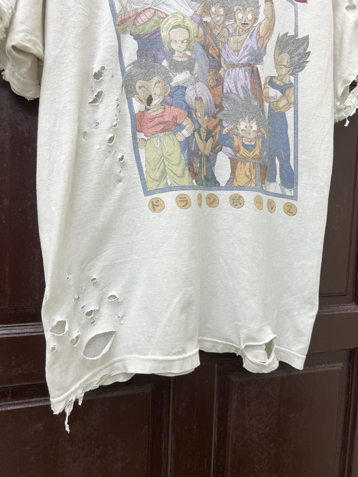 Anime VINTAGE Thrashed Faded Dragon Ball Z Distressed Tee Size US L / EU 52-54 / 3 - 4 Thumbnail
