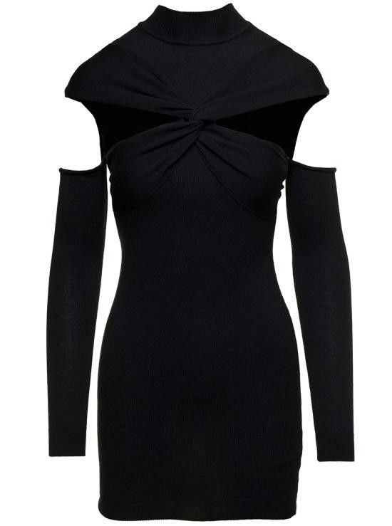Coperni COPERNI Women Dresses COPML72643BLACK Black Size S / US 4 / IT 40 - 1 Thumbnail