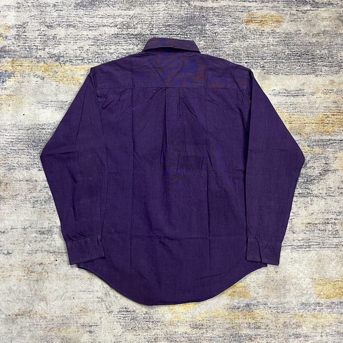 Issey Miyake Vintage Im Issey miyake purple long sleeve shirt Size US M / EU 48-50 / 2 - 3 Thumbnail