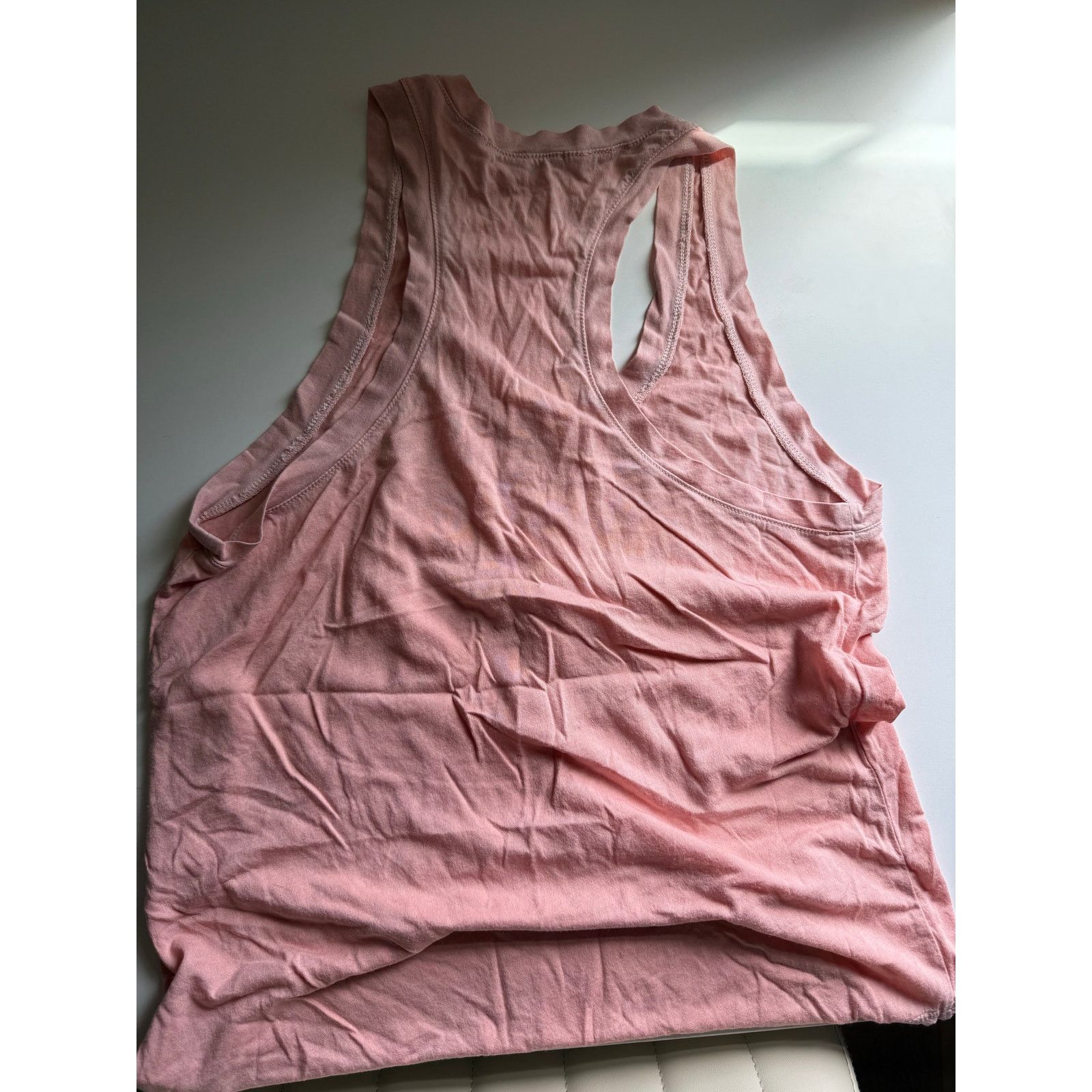 COTTONCITIZEN $75 Cotton Citizen Mykonos Supima Cotton Blend Racer Tank- S Size S / US 4 / IT 40 - 5 Thumbnail