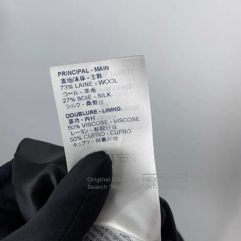 Louis Vuitton Louis Vuitton Black A-line skirt Size 35" - 6 Thumbnail