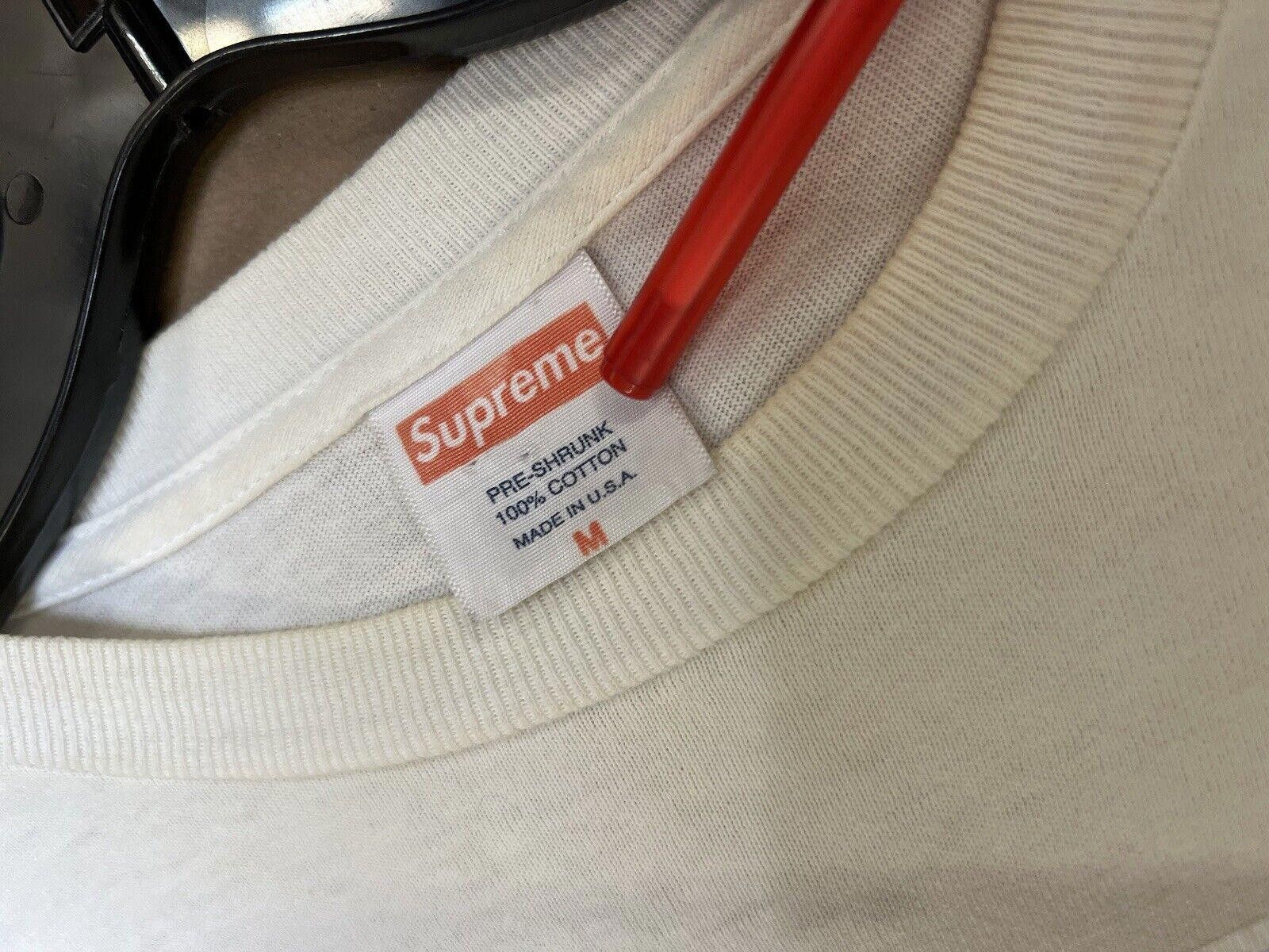 Supreme 2007 Supreme Mike Tyson White Tee Shirt Sz M Medium Size US M / EU 48-50 / 2 - 8 Thumbnail