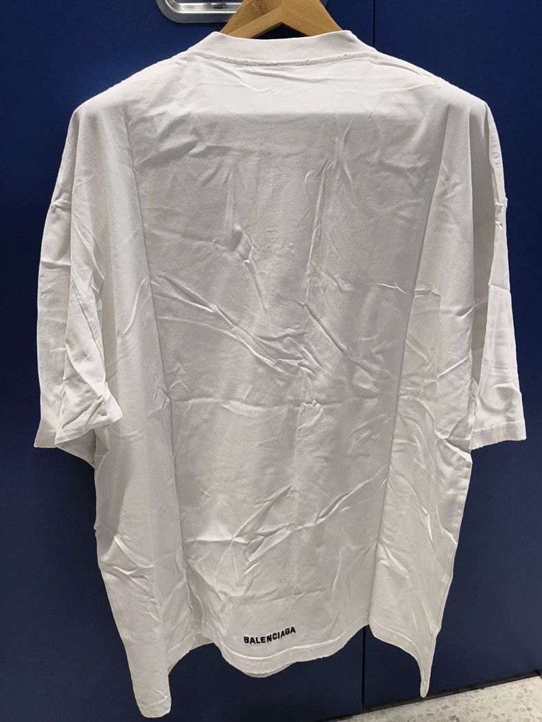 Other Balenciaga White short-sleeve T-shirt Size US M / EU 48-50 / 2 - 4 Thumbnail