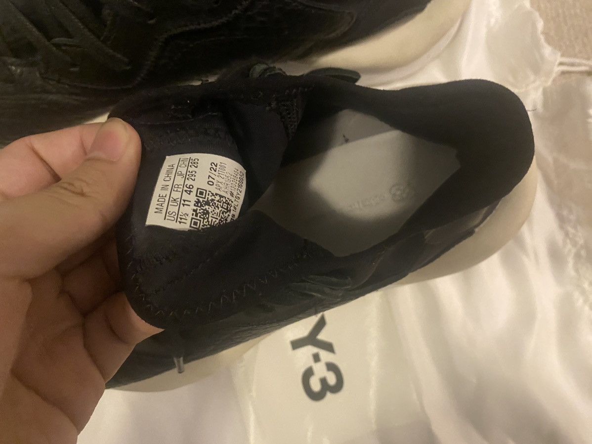 Adidas × Y-3 × Yohji Yamamoto Yohji Yamamoto x Adidas Y-3 Kaiwa leather sneakers Size US 11.5 / EU 44-45 - 3 Thumbnail