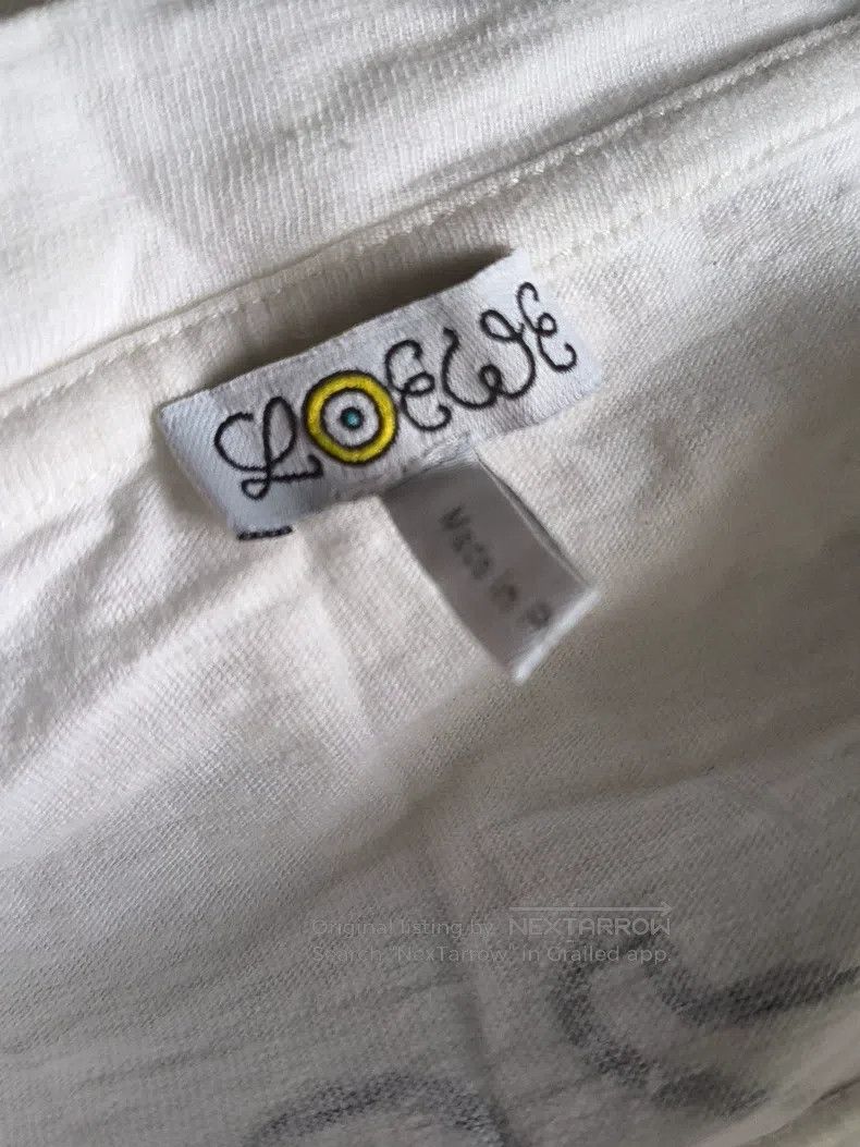 Loewe Loewe Men's Pure Cotton T-Shirt, White Size US S / EU 44-46 / 1 - 4 Thumbnail