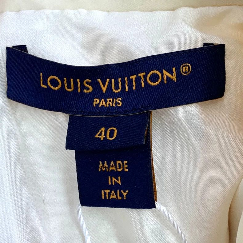 Louis Vuitton Louis Vuitton Beige sheep wool round neck, short sleeves, Size S / US 4 / IT 40 - 6 Thumbnail