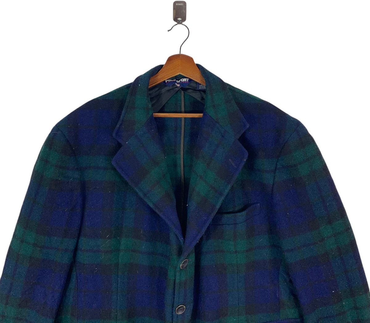 Polo Ralph Lauren × Vintage VINTAGE 90s POLO SPORT RALPH LAUREN TARTAN JACKET Size US L / EU 52-54 / 3 - 4 Thumbnail
