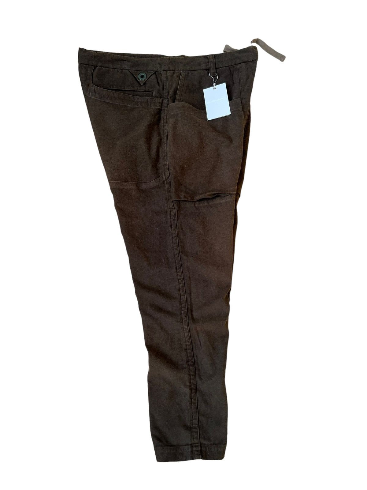 White Mountaineering NWT “Used Look“ Sun Fade Suede Cotton Crop Pant Huge Pocket Size US 30 / EU 46 - 20 Thumbnail