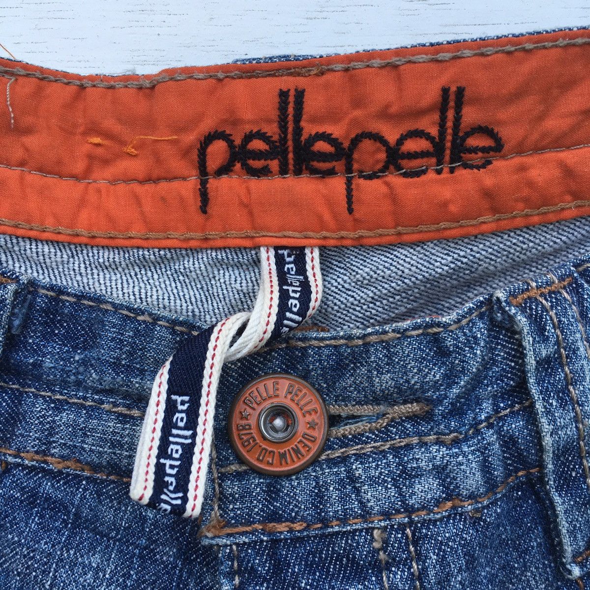 Marc Buchanan Crazy Y2K Vintage Pelle Pelle Jeans Baggy String Leg Size US 32 / EU 48 - 5 Thumbnail