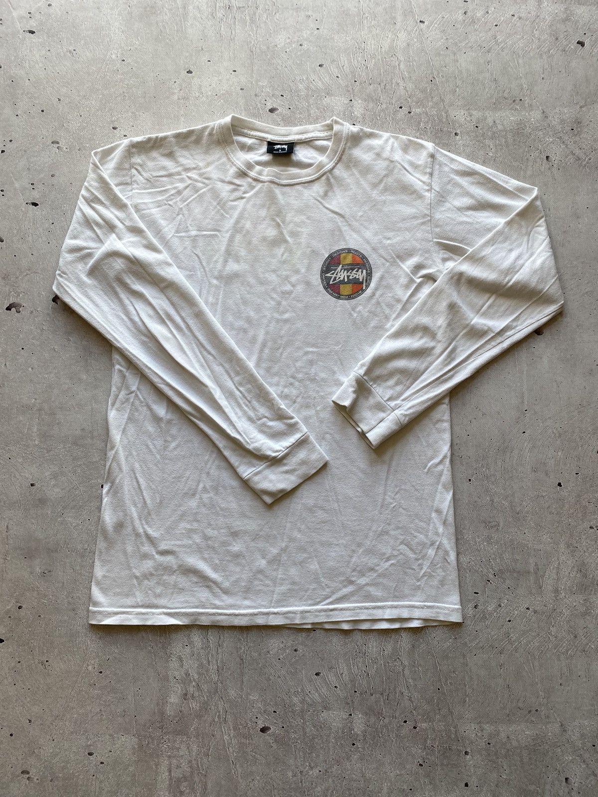 Stussy Vintage Y2K Stussy Long Sleeve T-Shirt Rare 90s Mexico USA Size US S / EU 44-46 / 1 - 3 Thumbnail