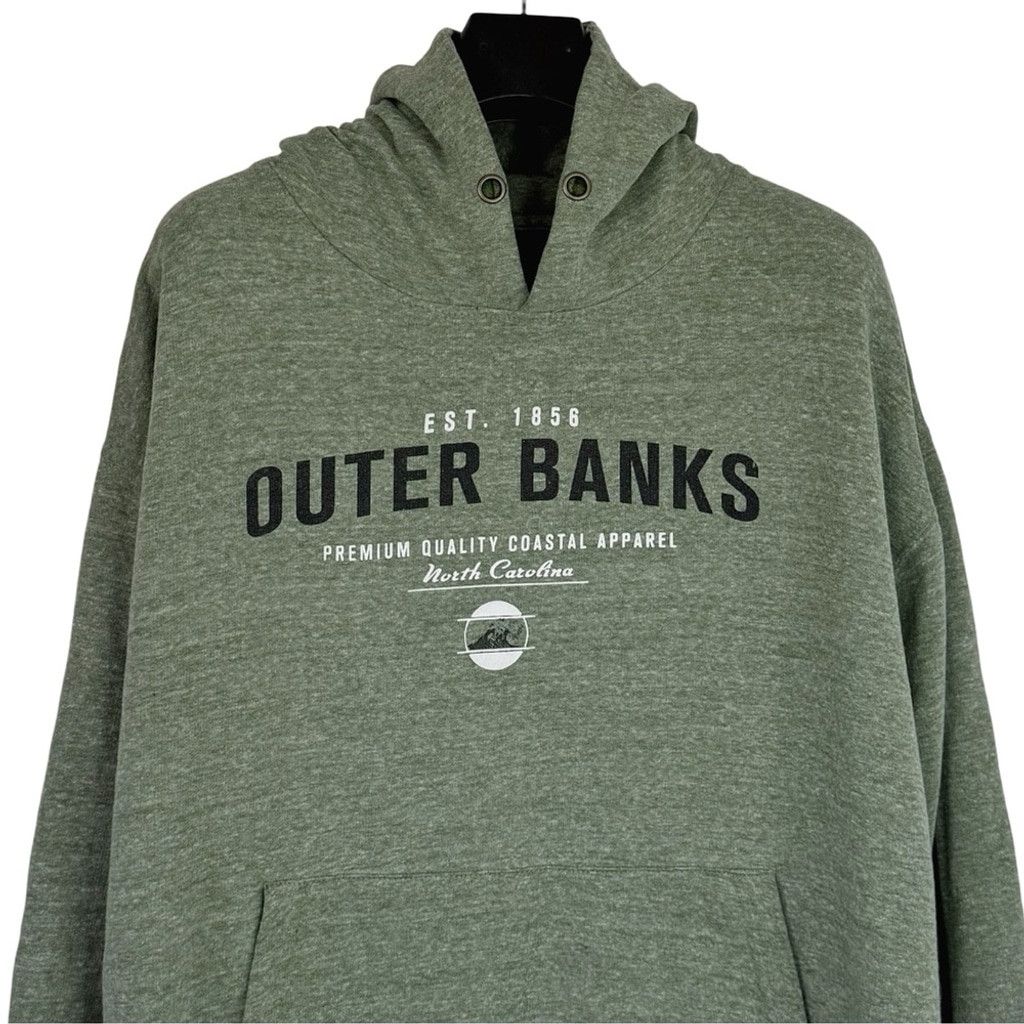 Other LONE ROCK CLOTHING Women Mute Green OUTER BANKS Hoodie XL Size XL / US 12-14 / IT 48-50 - 1 Thumbnail