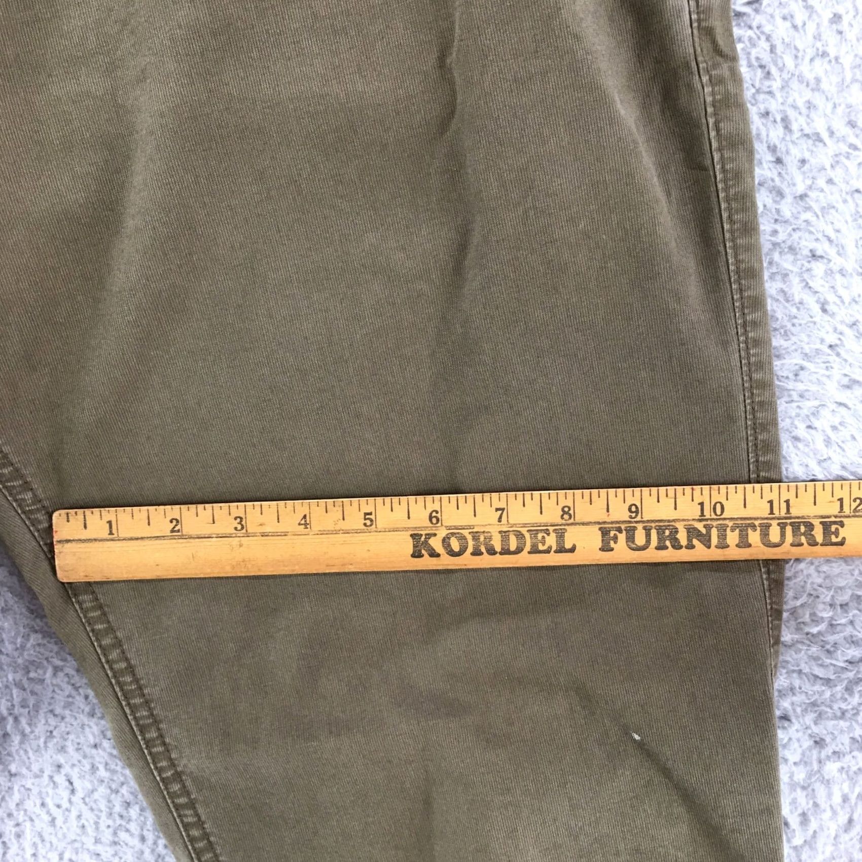 Banana Republic Banana Republic Straight Fit Pants Mens 36/30 Green Mid Rise Zip Fly Casual Pants Mens Green Straight Fit Slant Pockets 36/30 Regular Rise Size US 36 / EU 52 - 6 Thumbnail