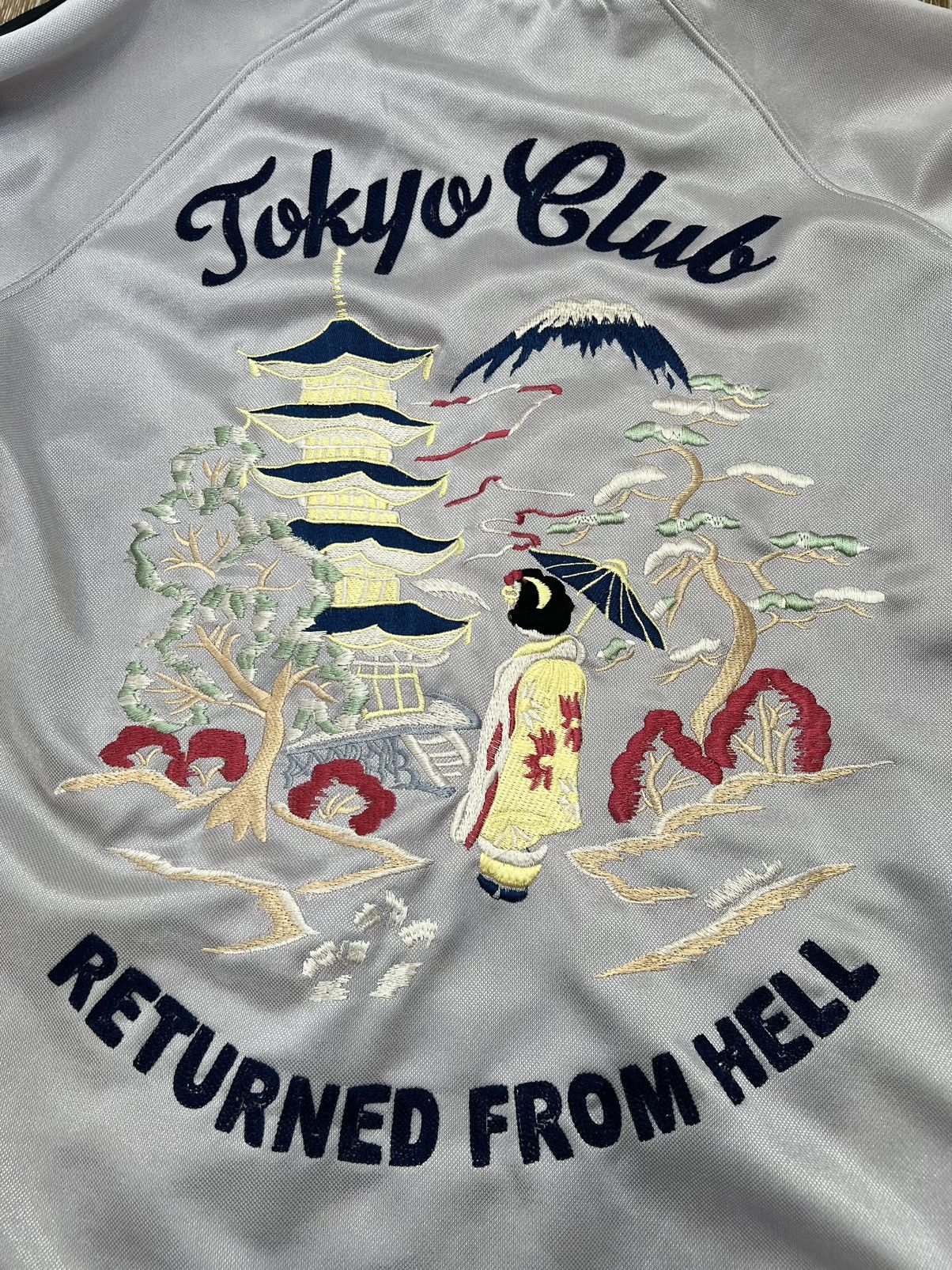 Japanese Brand Vintage Toyo Sukajan Jacket Track Top Embroidery Jacket Size US L / EU 52-54 / 3 - 5 Thumbnail