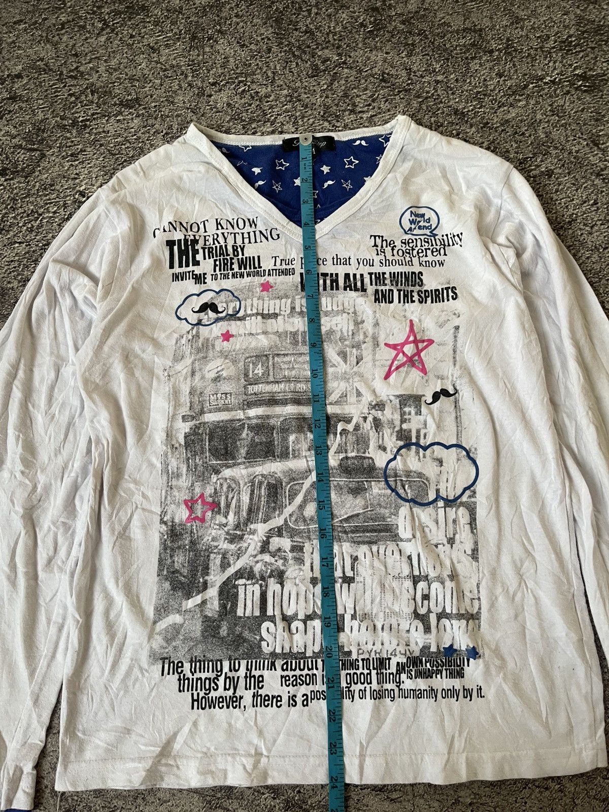 Japanese Brand Y2K Time Step doble layer Ifsixwasnine longsleeve Size US M / EU 48-50 / 2 - 7 Thumbnail