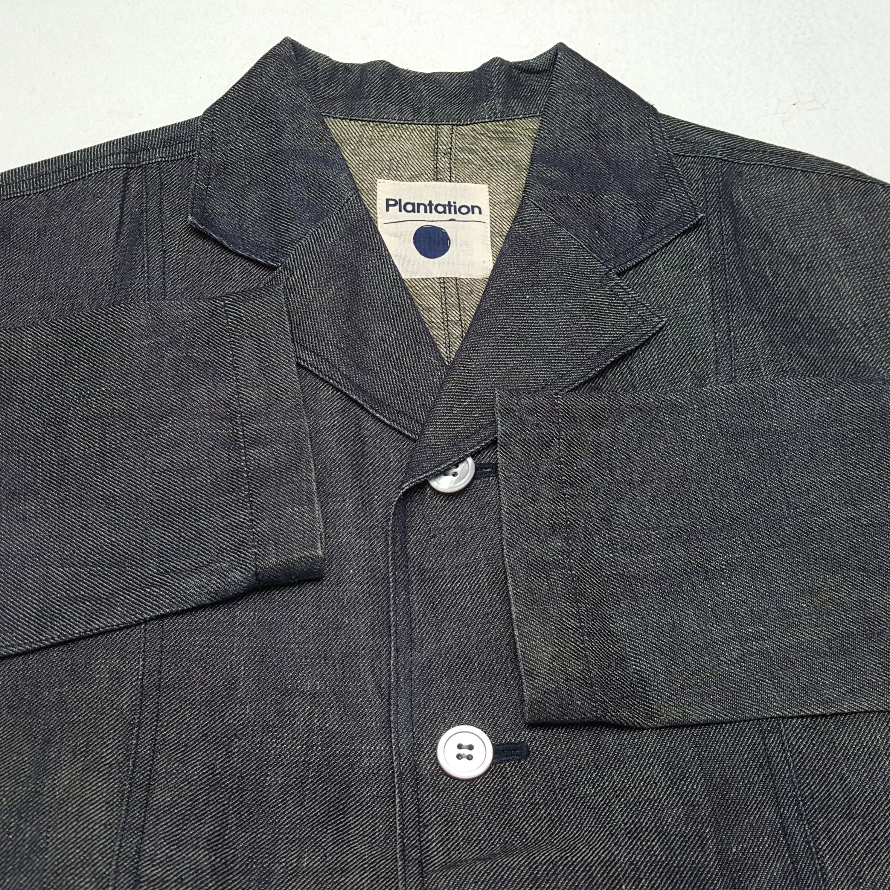 Issey Miyake × Japanese Brand × Vintage Vintage PLANTATION by ISSEY MIYAKE Japanese Designer Blazer Size 38S - 8 Thumbnail