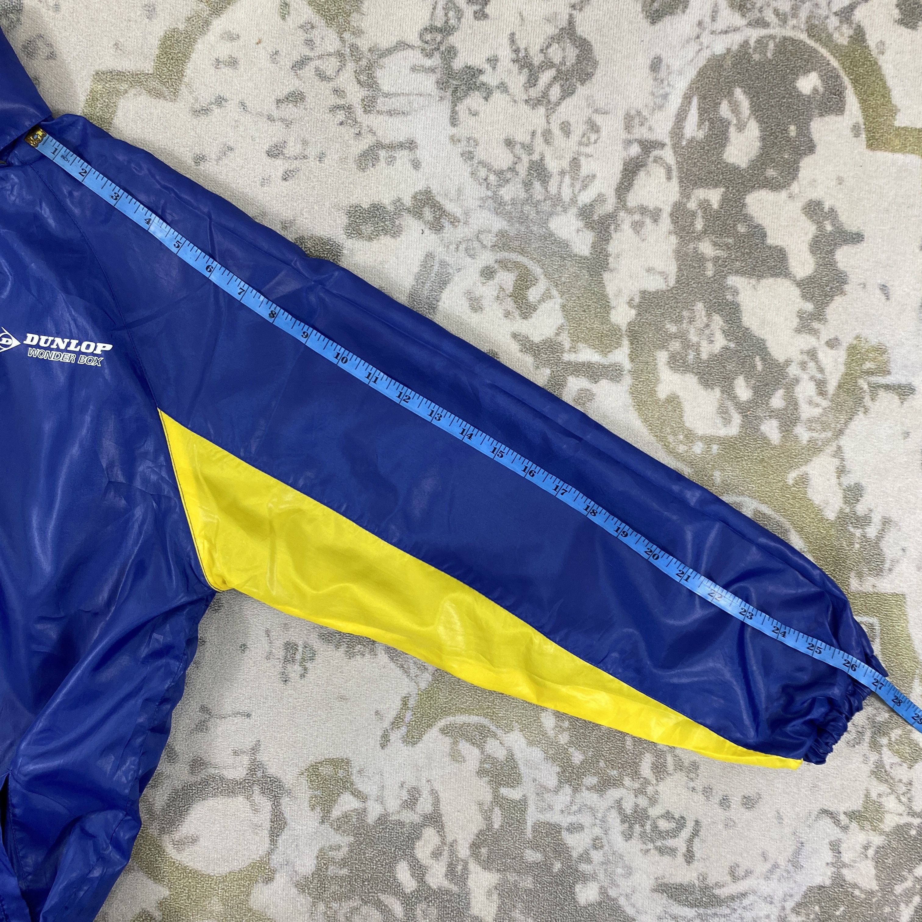 Dunlop Vintage Dunlop Wonder Box Windbreaker Small Jacket- J361 Size US S / EU 44-46 / 1 - 5 Thumbnail