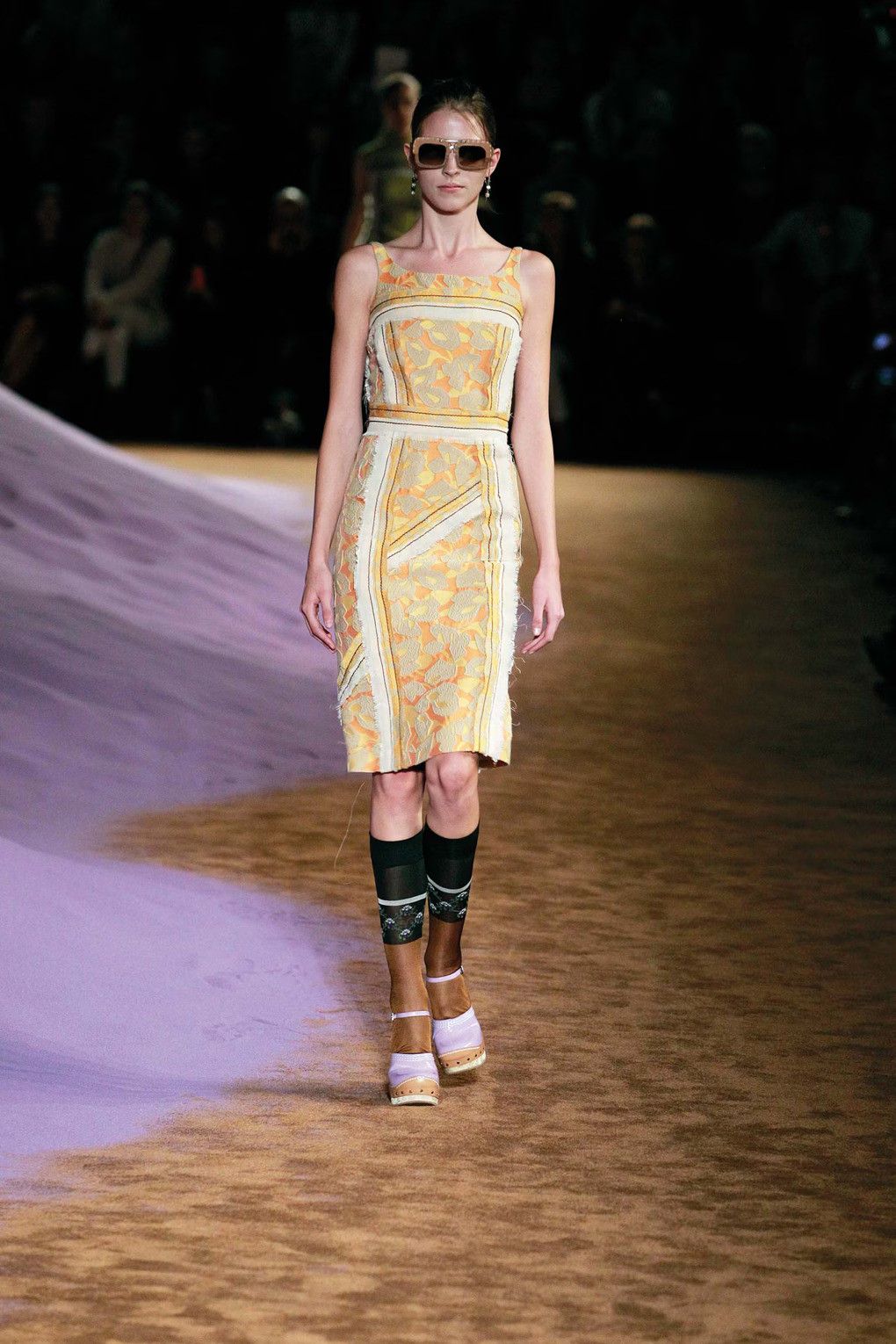 Prada Last drop! Prada jacquard dress runway SS15 | Grailed