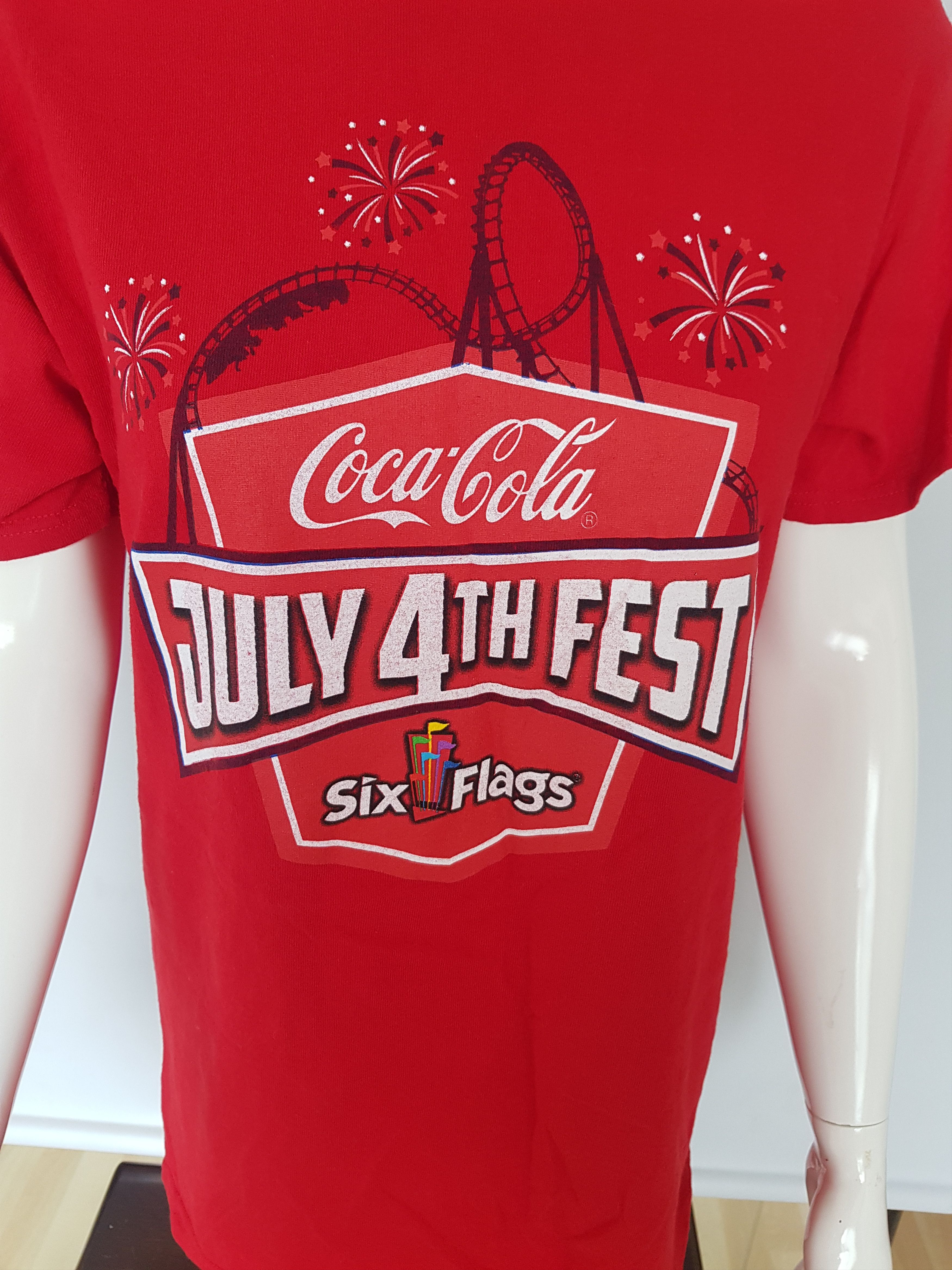Delta Coca cola 4th of july 6 flags t-shirt Size M / US 6-8 / IT 42-44 - 3 Thumbnail