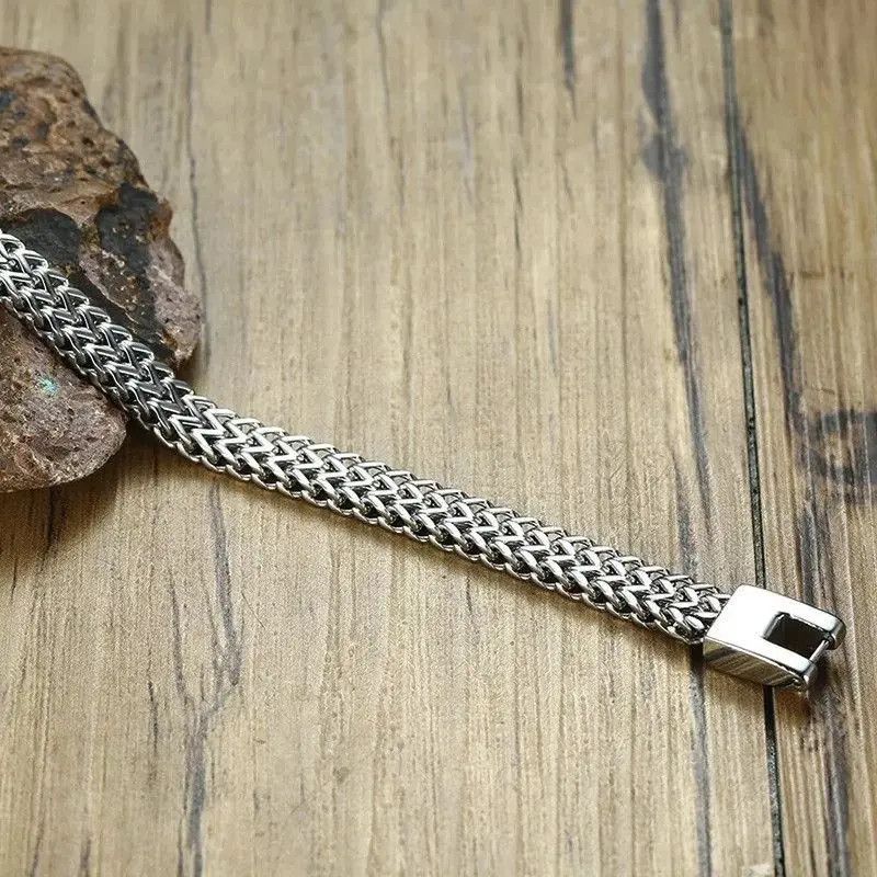 Other STYLISH STAINLESS STEEL CHAINS BRACELETS MALE Size ONE SIZE - 2 Thumbnail