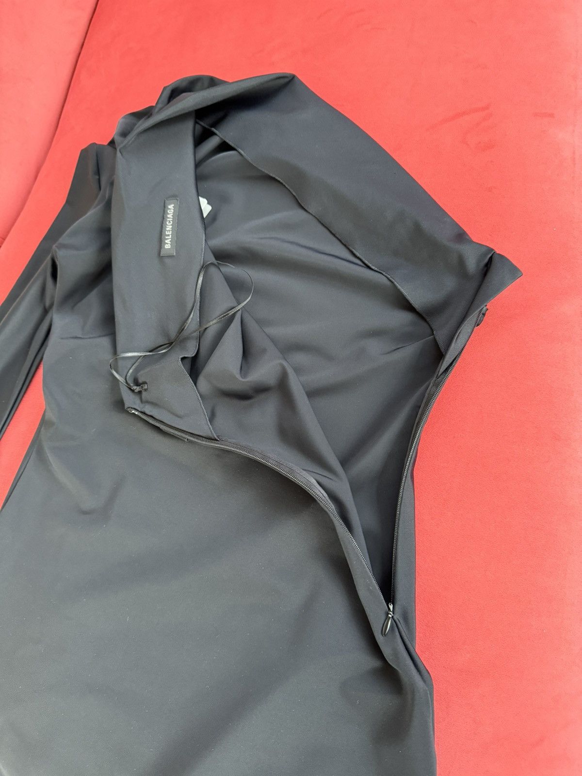 Balenciaga New Balenciaga one shoulder mini dress, size S Size S / US 4 / IT 40 - 14 Thumbnail