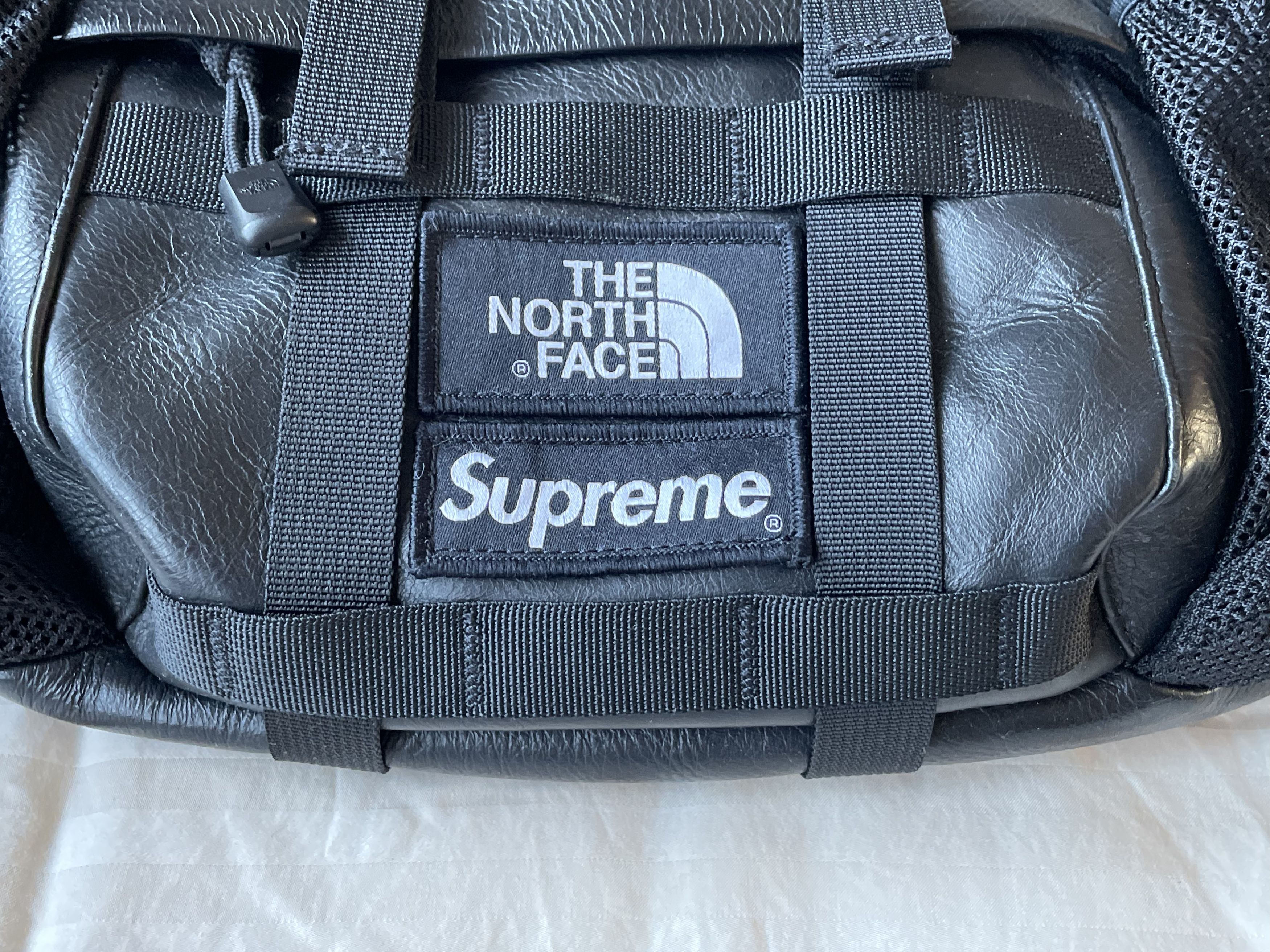 Supreme the north face leather mountain waist bag online