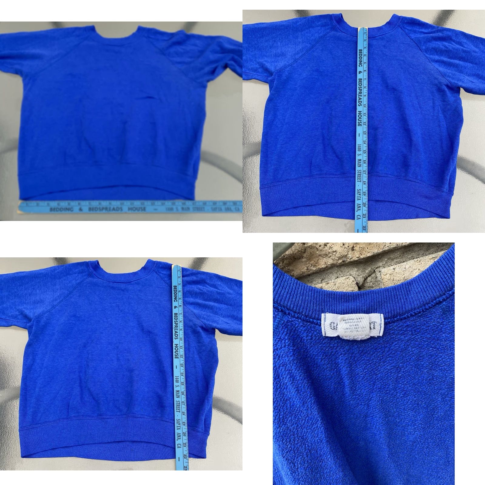 Gap VINTAGE Gap Sweatshirt Raglan Blue Cotton Blend L Men Pullover Jumper Shirt Grouped Keywords Size US L / EU 52-54 / 3 - 11 Thumbnail