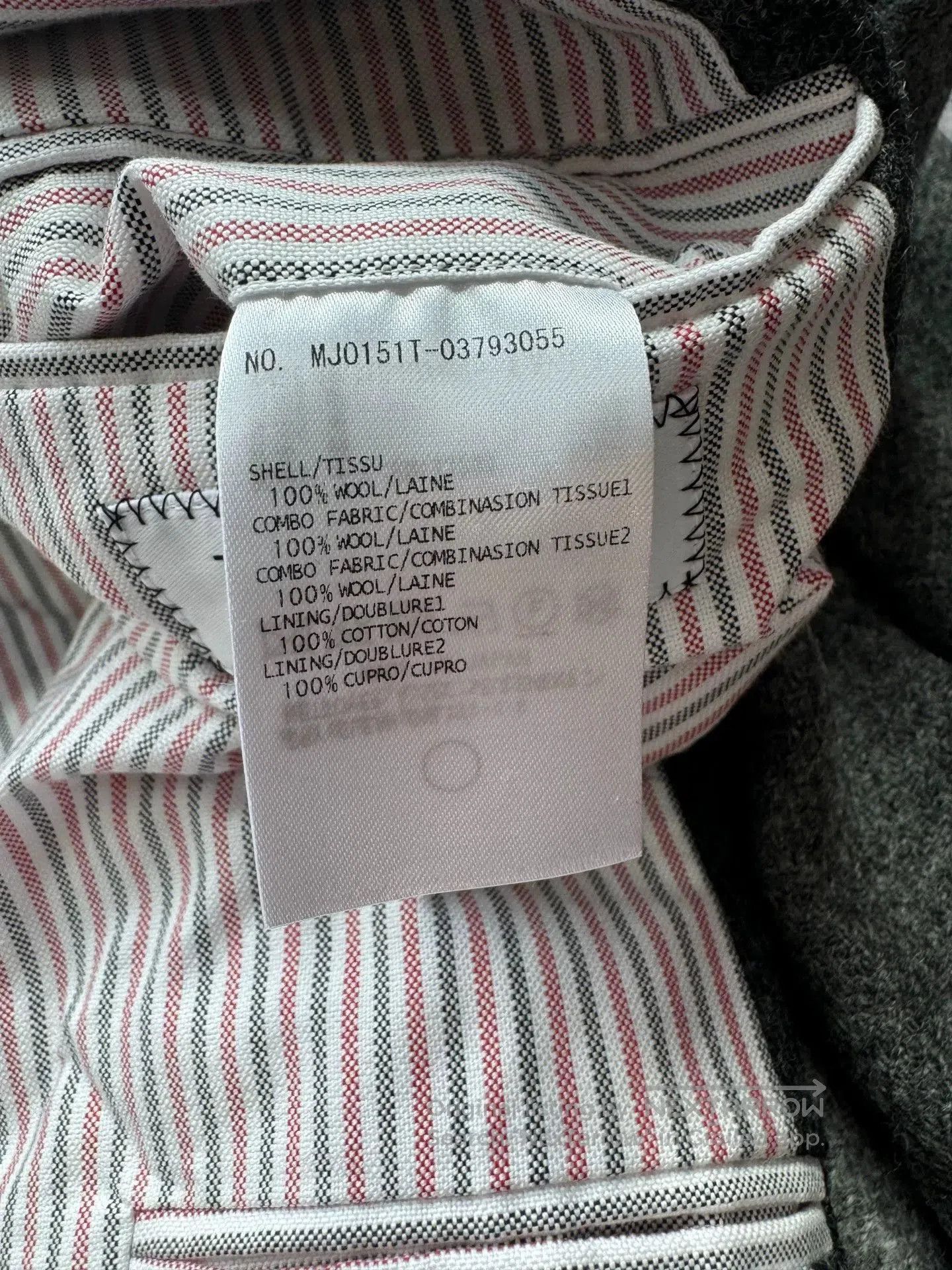 Thom Browne thom browne patchwork fringed wool shirt jacket. Size US M / EU 48-50 / 2 - 8 Thumbnail